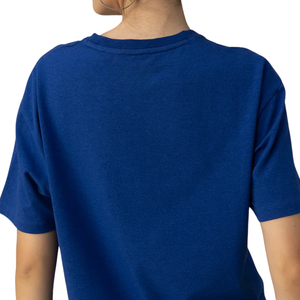 Camiseta Deportiva de Cuello Redondo para Mujer, Color Azul Rey, de Secado Rápido, Manga Corta, para Entrenamiento, Running, Gimnasio y Fitness - Product Image 4