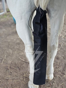 Bolsa de cola de caballo totalmente ajustable de alta calidad, impermeable y ligera, fácil de limpiar, producto para el cuidado de los caballos - Product Image 3
