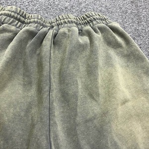 Pantalones Cortos de Algodón French Terry con Bordado Desgastado, Diseño de Última Moda, Alta Calidad, Hechos a Medida, MOQ Bajo, Pantalones Cortos Desgastados para Hombre - Product Image 4