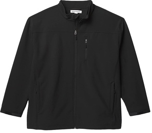 Chaqueta de trabajo de calidad para hombre al por mayor de OEM térmica a prueba de viento suave Shell cuello redondo XL Material polar largo Cálido impermeable para el invierno - Product Image 1