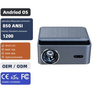 Proyector AUN A45 1080p Real 850 ANSI Video Android Google, el Mejor Proyector Pequeño para Presentaciones de Datos, Cine Portátil, Proyector de Pared para Niños - Product Image 1