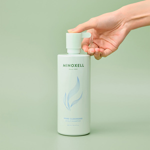 [HYUNDAI PHARM] MINOXELL Pore Cleansing Scalp <b>Shampoo</b> 480ml Daily Refreshing Hair Wash Treatment Korea - Product Image 5