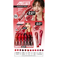 Gloss à lèvres mat longue tenue, non desséchant, effet boue-poudre, rouge à lèvres liquide pour maquillage quotidien, vente en gros