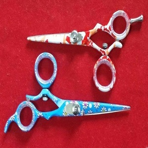 Ciseaux de coiffure professionnels pour la coupe de cheveux, ciseaux de salon, ciseaux à effiler pour barbier, ensemble de ciseaux de coiffure - Product Image 6