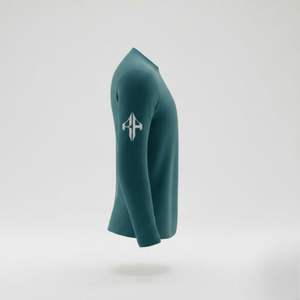 Camiseta de Manga Larga para Hombre, Estilo Casual, Personalizada, 100% Algodón, Cuello Redondo, Talla Grande, Alta Calidad 2026, RIVIAN ATLANTIC - Product Image 4