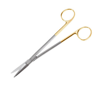 Tijeras de Cirugía Plástica Gorney Freeman de Alta Calidad, 20.0 cm, Rectas, Dentadas, de Acero Inoxidable Alemán TC - Product Image 4