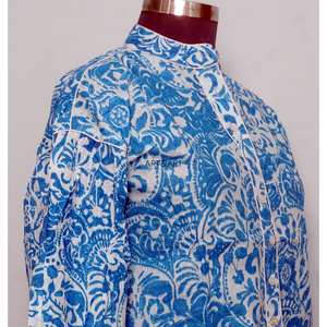 Blusa de Algodón de Manga Corta con Estampado Floral Casual Vintage para Mujer, con Cierre de Botones, Ecológica y de Secado Rápido - Product Image 5