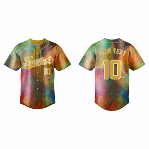 Uniformes Personalizados para Equipos de Béisbol, Camisetas con Nombre y Número Personalizados, Sublimación, Bordado, Impresión, Transpirables, 100% Tallas Grandes - Product Image 2