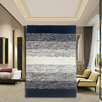 Tapis Dhurry pour salon et couloir |   Tapis tufté plat fabriqué à la machine |   Tapis antidérapant en coton microfibre écologique épais |   PET pour usage domestique moderne