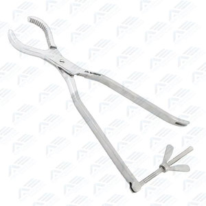 Instruments orthopédiques, pinces composées pointues, forceps de maintien osseux, pince de maintien osseux, acier inoxydable allemand - Product Image 3