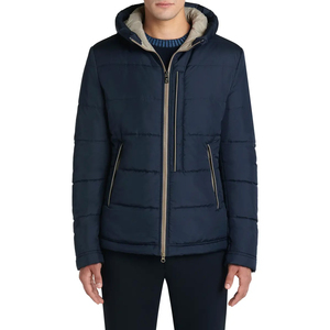 Chaqueta Acolchada de Lona Estilo Urbano, Elegante, Resistente al Viento e Impermeable, Corte Holgado, Informal y Moderna - Product Image 1