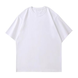 เสื้อยืดหนัก 260 กรัม ผ้าฝ้าย 100% คุณภาพสูง ปักโลโก้แบรนด์ตามสั่ง เสื้อยืดโอเวอร์ไซส์ผู้ชาย - Product Image 2