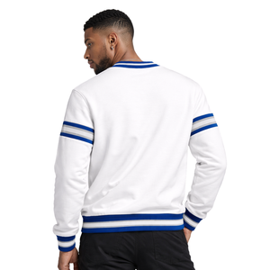 Suéter de Fraternidad Griega Phi Beta Sigma en Chenilla Blanca con Diseño Clásico de Chenilla, Comodidad y Estilo Premium - Product Image 2