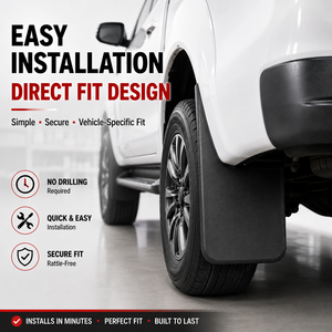 Guardabarros de Plástico a Medida, Juego de 4 Piezas para Hilux Revo/Vigo 4WD, Reequipamiento/Actualización, Protectores Contra Salpicaduras - Product Image 5