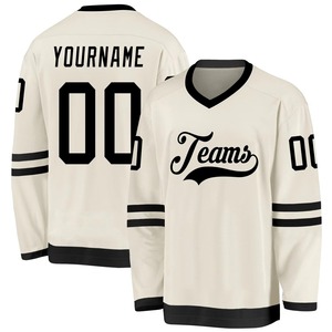 Camiseta de Hockey sobre Hielo Personalizada al por Mayor con Logotipo, Último Diseño, Ropa Deportiva para Entrenamiento al Aire Libre, Transpirable, Cuello en V, OEM para Equipos - Product Image 5