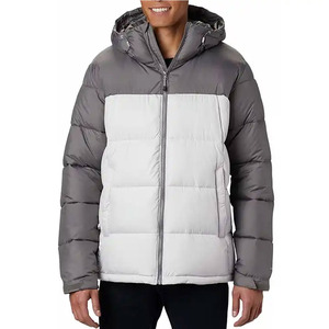 Chaqueta Acolchada de Invierno 2026 con Capucha y Logotipo Frontal, Estilo Urbano, Hecha con el Mejor Material, Marca Privada, Ropa Casual, Venta en Línea, Precio Bajo - Product Image 1