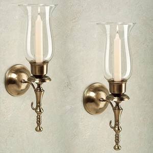 Juego de Candelabros de Pared Modernos de Metal Negro con Pantalla de Cristal Transparente, Construcción Duradera, Brillo Ambiental Suave, Ideal para Decoración del Hogar - Product Image 6