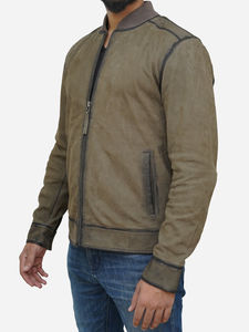 Chaqueta Varsity de Lana Moderna para Hombre, con Cierre de Botones, Bolsillos, Estilo Universitario, Béisbol, Bomber - Product Image 6