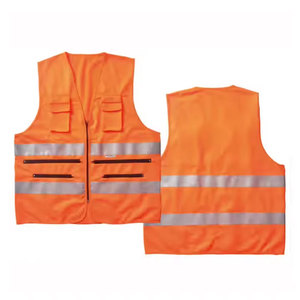 เสื้อกั๊กอเนกประสงค์ 300D Oxford สะท้อนแสงได้ดี มีกระเป๋าหลายช่อง พร้อมช่องใส่ iPad  เสื้อกั๊กนิรภัยแบบต่อผ้า  รับสั่งทำพิเศษ - Product Image 4