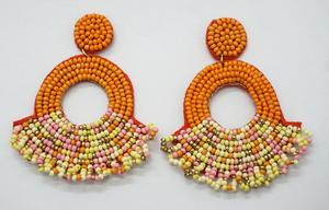 Pendientes de Aro de Moda de Calidad Premium 2026, Joyería con Cuentas, Hechos a Mano, Chapados en Oro, Románticos, Étnicos, Nuevos Diseños para Mujer - Product Image 3