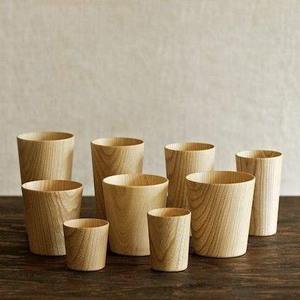 Verre à vin en bois naturel, gobelet de luxe écologique, capacité 500 ml, vaisselle de restaurant, fait main, haute qualité, style élégant - Product Image 1