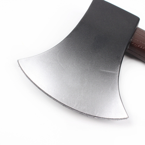 Couteau à pizza type hache, manche en bois, tête en acier forgé, qualité industrielle, 9 lames tranchantes, SHARP POINT TRADERS, garantie 6 mois, Mattock - Product Image 4