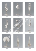 Sculptures Décoration d'intérieur Aluminium Artisanat moderne en métal Artisanat artistique Personnalisable Respectueux de l'environnement Haute qualité Rapide