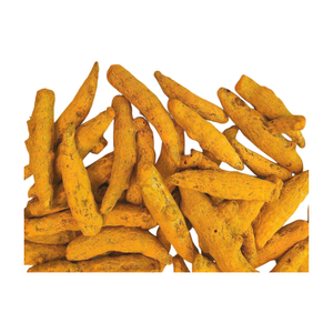 Cúrcuma Longa Doble Pulida, de Raíz Larga, Color Amarillo Naranja Brillante, Superficie Lisa y Brillante, para Procesamiento de Alimentos - Product Image 1