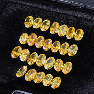 0.30 to 1.00 ct loose lab grown diamonds fancy yellow hpht type 2 oval pear cushion radiant marquise emerald heart gem - Product Image 3