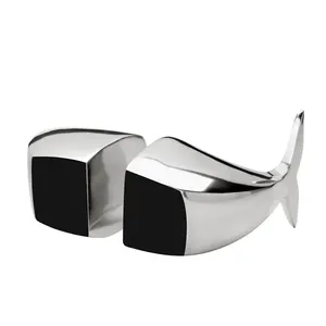 Figura de Animal de Aluminio Hecha a Mano por Diseñador, Escultura Moderna Pulida con Baño de Oro Antiguo, Decoración de Interiores de Lujo Premium - Product Image 4