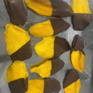 Vietnam <b>Dried</b> <b>Mango</b> Chocolate Coated Sweet Snack Dehydrated <b>Mango</b> Bulk Manufacturer Export Market - Product Image 1