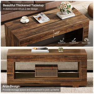 <b>TABLE</b> Living Room Office Solid Ash Wood from Vietnam <b>Coffee</b> <b>Table</b> Living Room Furniture Metal/Wood Material 1 Year MD08 - Product Image 6
