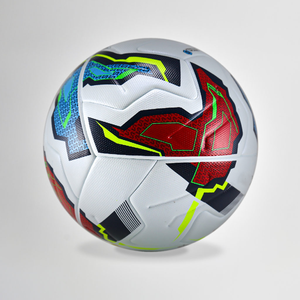 leather material high quality Pakistani <b>Machine</b> Sewing Soccer Club Balls No. 5 Indoor Outdoor Training Balls New Latest Design - Product Image 5