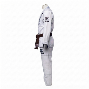 Kimono d'entraînement BJJ en coton 100% avec coutures Tatami, logo personnalisé sur le devant, durable, respirant, unisexe, adulte, directement de l'usine - Product Image 4