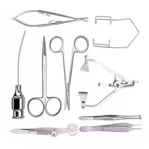 Kit de 9 Piezas de Instrumentos Quirúrgicos Oftálmicos Veterinarios Básicos con Herramientas de Acero Inoxidable de Alta Calidad SurgiRight - Product Image 4