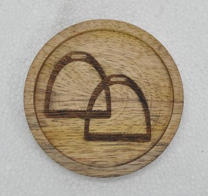 Round Tea Coffee <b>Coaster</b> Tableware Mats & Pads For Cup Display Use Handmade Wooden <b>Coasters</b> <b>Sets</b> Home Decoration Accessories - Product Image 6