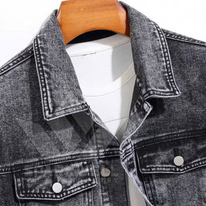 Men's Denim Jacket Button Front Classic Trucker Casual Streetwear Windproof 100% Cotton Outerwear - Product Image 3