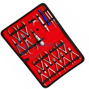 Kit de 19 Piezas de Instrumentos Dentales de Ortodoncia, Juego de Herramientas Dentales Profesionales de Acero Inoxidable - Product Image 5