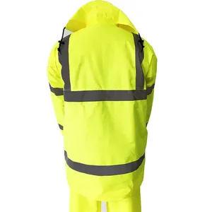 ออกแบบเสื้อแจ็คเก็ตยามรักษาความปลอดภัยแบบกำหนดเองสำหรับผู้ชาย เสื้อแจ็คเก็ตชุดทำงานยามรักษาความปลอดภัยแบบกำหนดเอง - Product Image 4