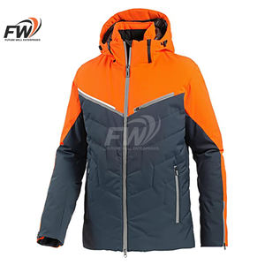 Chaqueta Acolchada de Invierno Personalizada al por Mayor, de Alta Calidad, Sólida, Extra Grande, Cálida, Impermeable - Product Image 1