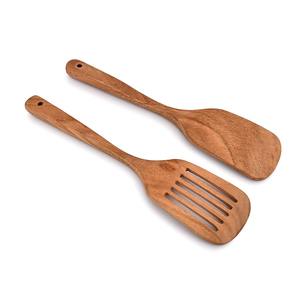 La mejor oferta en espátulas de madera ecológicas, utensilios de cocina duraderos, precio más bajo, herramientas de cocina bonitas - Product Image 1
