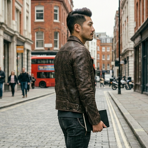 Men's Fashion Design New Arrival Leather <b>Jacket</b> For Men Pu Leather <b>Jackets</b> Premium Quality Cowhide Leather <b>Jacket</b> - Product Image 2