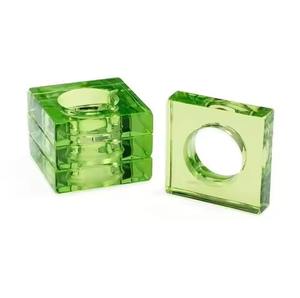 Anillo para Servilletas de Acrílico Transparente, Moderno, Ecológico y Duradero, para Decoración de Mesa de Comedor y Sujeción de Servilletas - Product Image 6