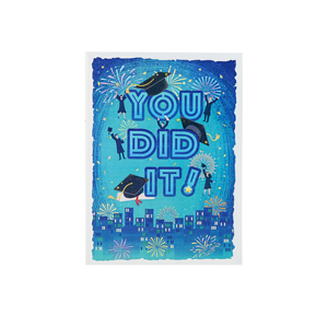 Carte de vœux 3D pop-up « You Did It » en gros, faite à la main, pour félicitations, artisanat en papier, carte cadeau de célébration - Product Image 4