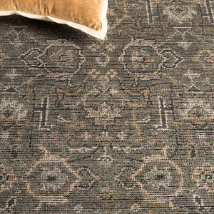 Magnifique tapis de prière et de bureau en laine bleu oxydé à motifs floraux, design rectangulaire brodé, très tendance et le plus vendu - Product Image 5