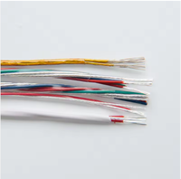 Câble de thermocouple isolé en PTFE/FEP/PVC 3*0,5 mm², câble Pt100/RTD avec gaine en acier inoxydable.