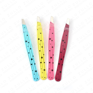 Pinzas Profesionales de Acero Inoxidable con Punta Inclinada para Cejas, Marca Privada Personalizada, Herramienta de Belleza y Cuidado Personal de Precisión - Product Image 4