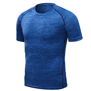 <b>Hot</b> Sale 280g Heavyweight 100% Cotton <b>Combed</b> Cotton Breathable Solid Color Short Sleeve T-shirt Men's Heavyweight 100% Cotton - Product Image 5