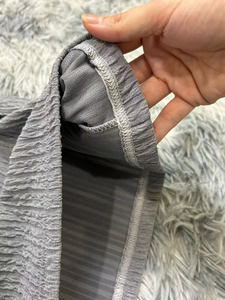 Korean Style 100% Polyester Casual Crepe <b>Skirt</b> Solid Plain Dyed Polycotton Women's Wear Fit 110KG Nonwoven Weaving Method - Product Image 5