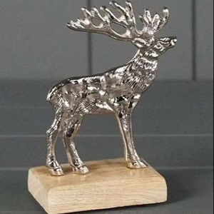 Luxury Metal Reindeer <b>Table</b> Centerpiece Decorative Christmas <b>Dining</b> <b>Table</b> <b>Ornament</b> For Festive Home Holiday Decoration - Product Image 1